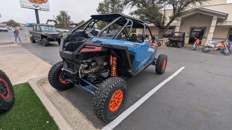 2025 Polaris RZR PRO S 4 ULTIMATE ORANGE RUST AND ZENITH BLUEImage 6