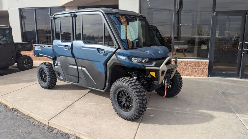 2025 Can-Am DEFENDER MAX LIMITED CAB HD10 DUSTY NAVYImage 2