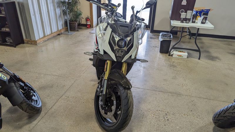 2023 CFMOTO 650 ADVentura CF6503US in a WHITE exterior color. Family PowerSports (877) 886-1997 familypowersports.com 