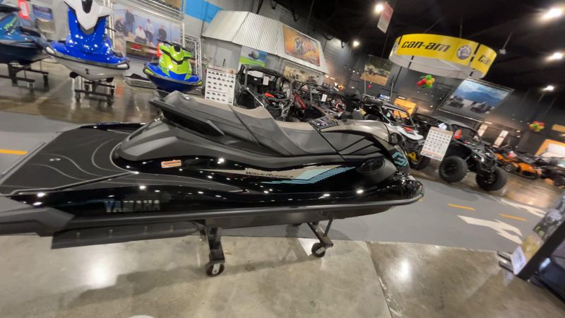 2025 Yamaha GP SVHO W/AUDIO  in a BLACK exterior color. Del Amo Motorsports of Redondo Beach (424) 390-7811 delamomotorsports.com 