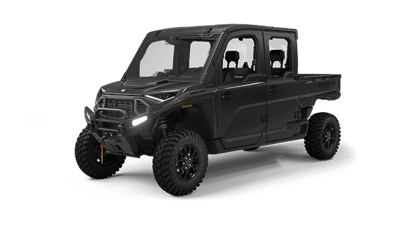 2025 Polaris RANGER CREW XD 1500 NORTHSTAR EDITION ULTIMATE TITANIUM METALLIC GLOSSImage 1