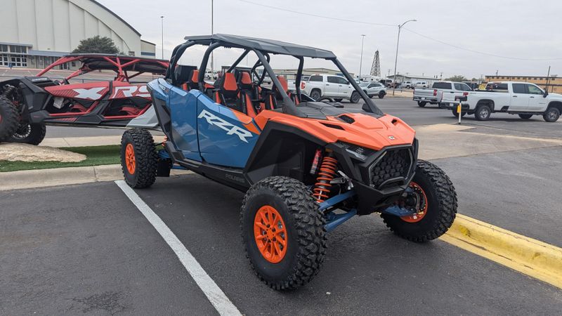 2025 Polaris RZR PRO S 4 ULTIMATE ORANGE RUST AND ZENITH BLUEImage 3