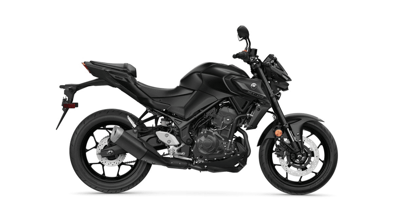 2025 Yamaha MT03 MATTE STEALTH BLACK Image 1