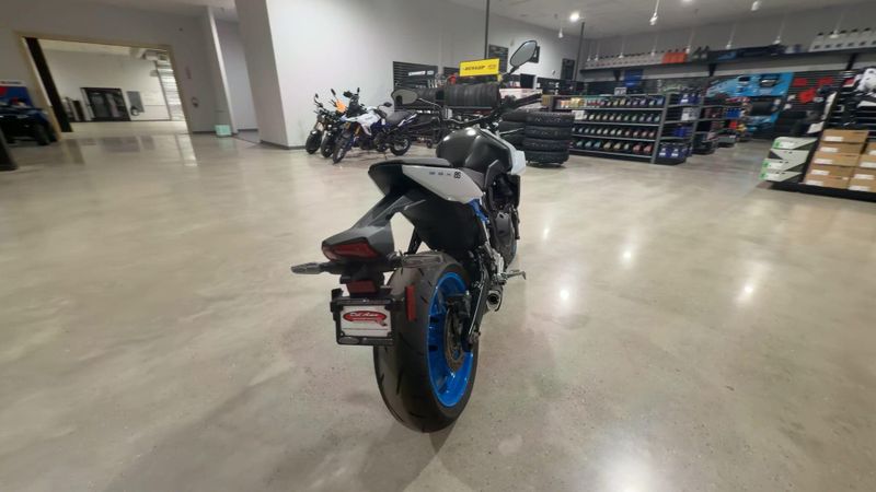 Used 2023 Suzuki GSX-8S  in a WHITE exterior color. Victorville Del Amo Motorsports 760-241-7387 delamomotorsportsofvictorville.com 