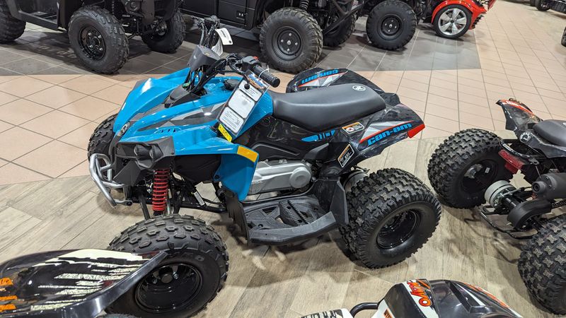 2024 Can-Am RENEGADE 110 EFI ICEBERG BLUE AND BLACKImage 2