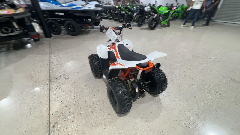 New 2026 Kayo STORM 70  in a WHITE exterior color. Victorville Del Amo Motorsports 760-241-7387 delamomotorsportsofvictorville.com 