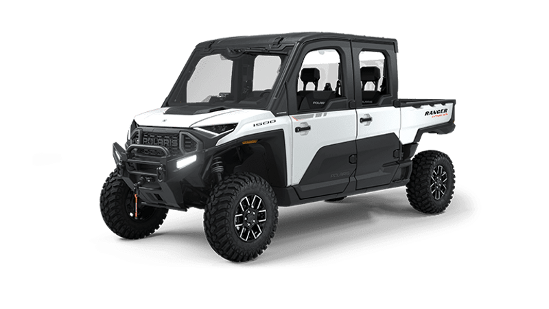 2025 Polaris RANGER CREW XD 1500 NORTHSTAR EDITION ULTIMATE GHOST WHITE METALLIC SMOKEImage 1