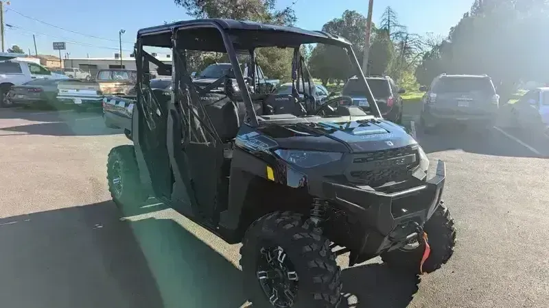 2025 Polaris RANGER CREW XP 1000 TEXAS EDITION BLACK CRYSTALImage 1