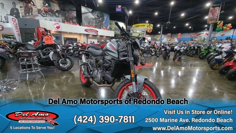 2023 Ducati MONSTER PLUS  in a AVIATOR GREY exterior color. Del Amo Motorsports of Redondo Beach (424) 304-1660 delamomotorsports.com 