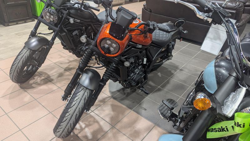 2025 Honda REBEL 1100 DCT SE FLARE ORANGE METALLICImage 5