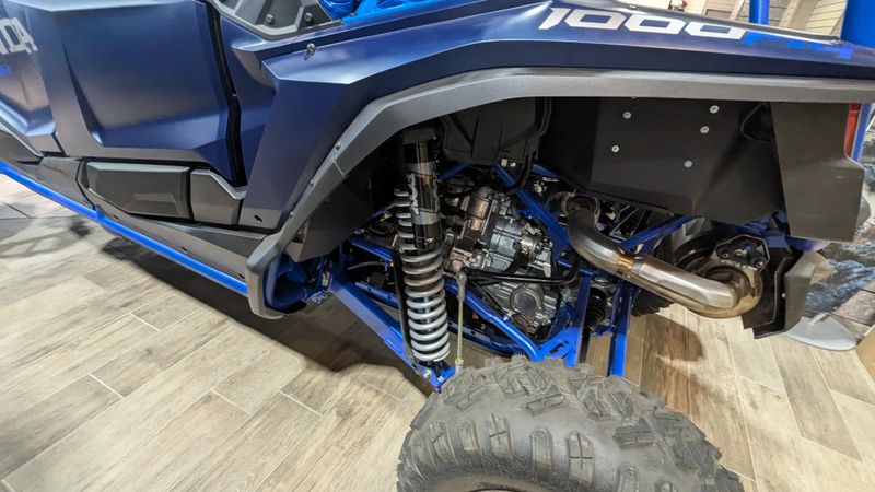 2024 Honda TALON 1000R 4 FOX LIVE VALVE MATTE NAVY BLUEImage 16