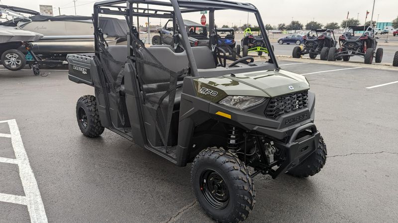 2025 Polaris RANGER CREW SP 570 FULLSIZE SAGE GREENImage 2