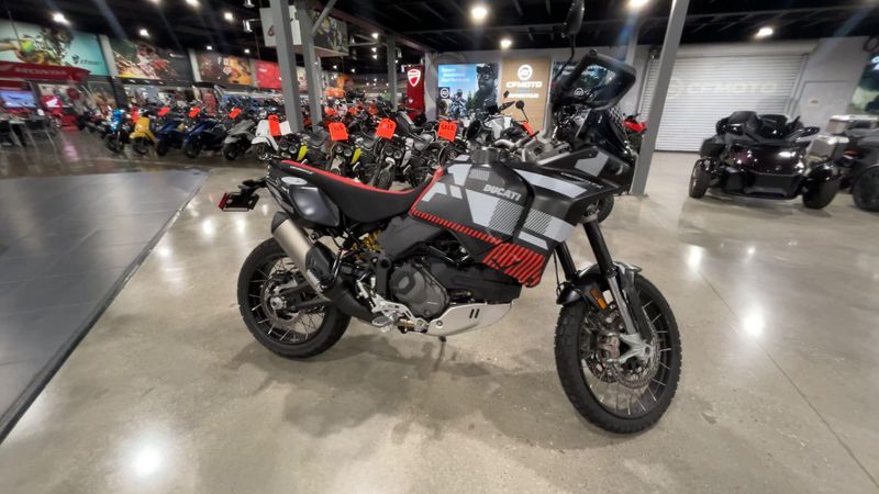 2024 Ducati Desertx  in a R22 LIVERY exterior color. Del Amo Motorsports of Redondo Beach (424) 390-7811 delamomotorsports.com 