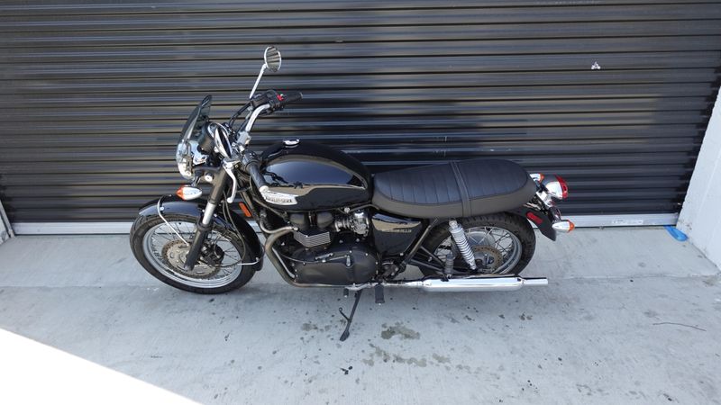 Used 2008 Triumph Bonneville Black Engine Base 
