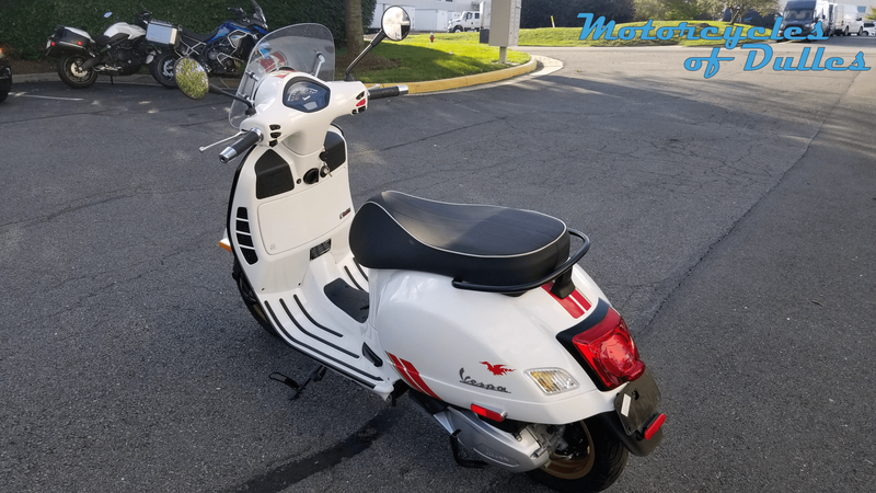 2022 Vespa GTS 300 HPE Racing Sixties  in a White exterior color. Motorcycles of Dulles 571.934.4450 motorcyclesofdulles.com 