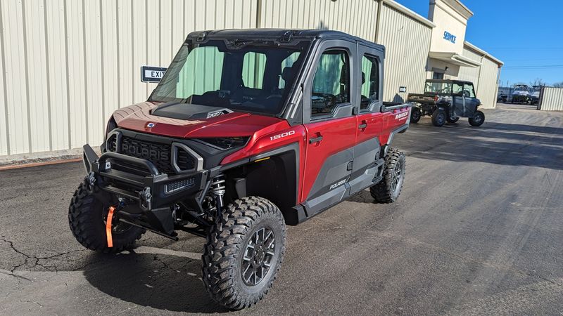 2024 Polaris RANGER CREW XD 1500 NORTHSTAR EDITION ULTIMATE SUNSET REDImage 2