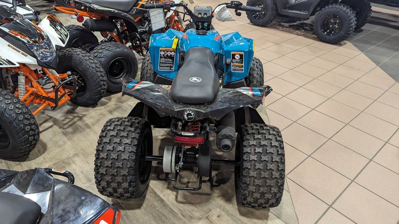 2024 Can-Am RENEGADE 110 EFI ICEBERG BLUE AND BLACKImage 6