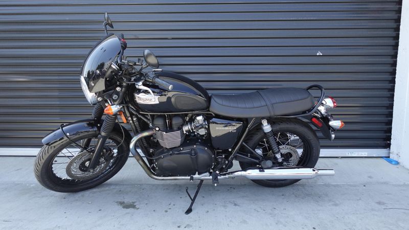 Used 2014 Triumph Bonneville T100 Black A3 