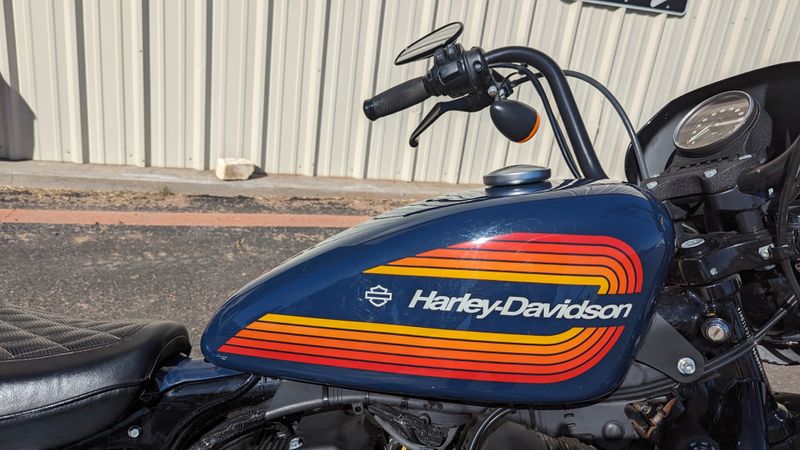 2020 HARLEY Sportster Iron 1200 in a BLUE exterior color. Family PowerSports (877) 886-1997 familypowersports.com 