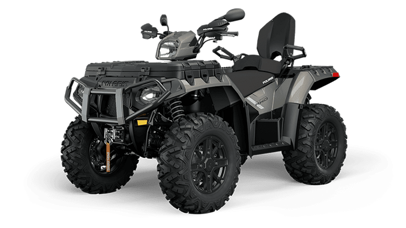 USED 2024 POLARIS SPORTSMAN TOURING 1000 TRAIL  HEAVY METAL Image 1