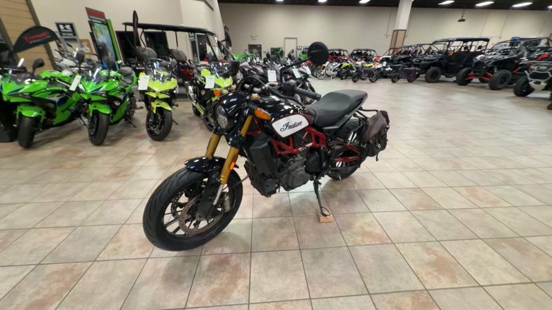Used 2019 Indian Motorcycle FTR 1200 S  in a CARBON exterior color. Vista Del Amo Motorsports 760-330-5665 delamomotorsports.com 