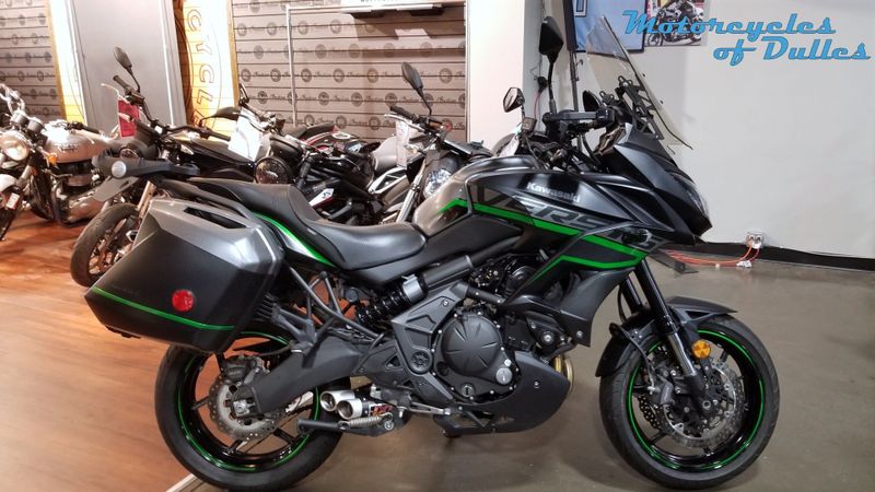 2019 Kawasaki Versys 650 ABS  in a Black exterior color. Motorcycles of Dulles 571.934.4450 motorcyclesofdulles.com 