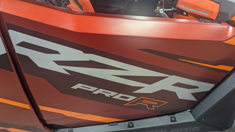 2025 Polaris RZR PRO R 4 FACTORY ARMORED EDITION ORANGE BURSTImage 11