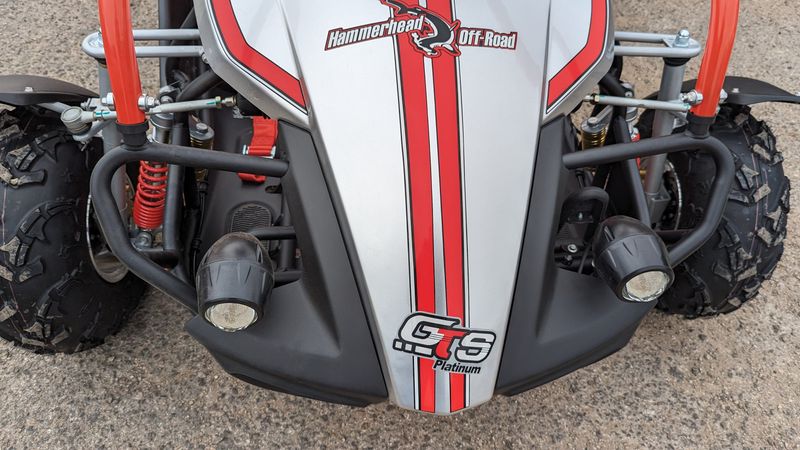 2023 HAMMERHEAD GTS150 PLATINUM SILVER RED Image 11