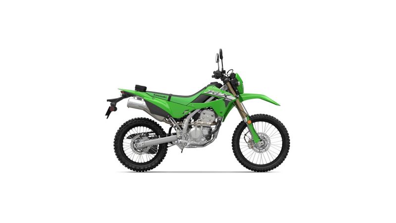 2024 Kawasaki KLX 300 in a Lime Green exterior color. Greater Boston Motorsports 781-583-1799 pixelmotiondemo.com 