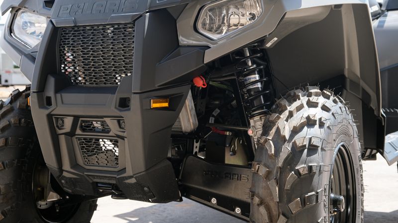 2025 POLARIS SPORTSMAN TOURING 570 EPS STEALTH GRAY in a STEALTH GRAY exterior color. Family PowerSports (877) 886-1997 familypowersports.com 