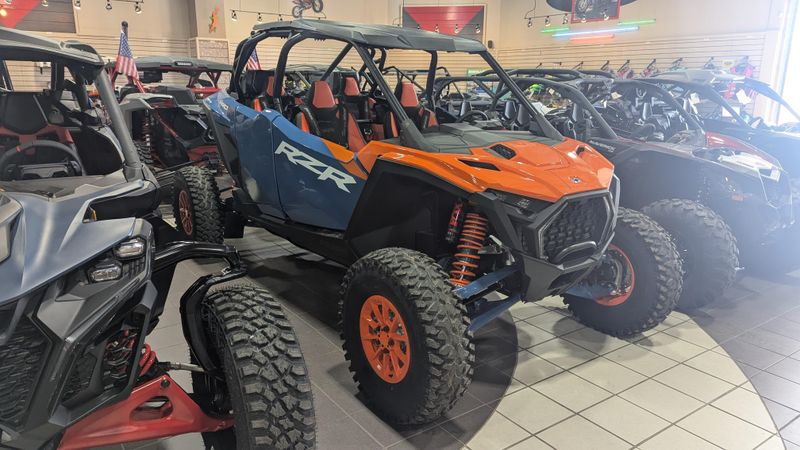 2025 Polaris RZR PRO S 4 ULTIMATE ORANGE RUST AND ZENITH BLUEImage 6