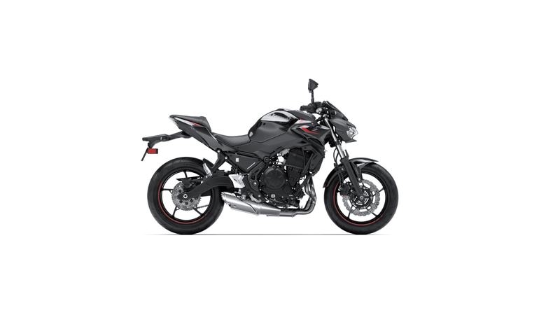 2025 Kawasaki Z650 METALLIC MATTE DARK GRAY AND METALLIC SPARK BLACK Image 13