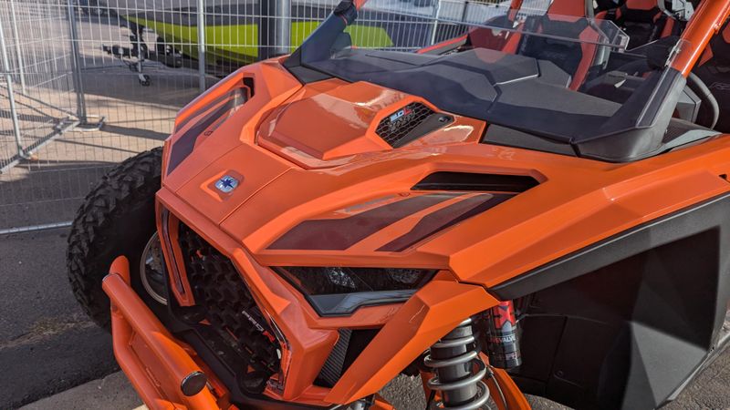 2025 Polaris RZR PRO R 4 FACTORY ARMORED LIMITED EDITION ORANGE BURST  MATTE MARMALADE ORANGEImage 8