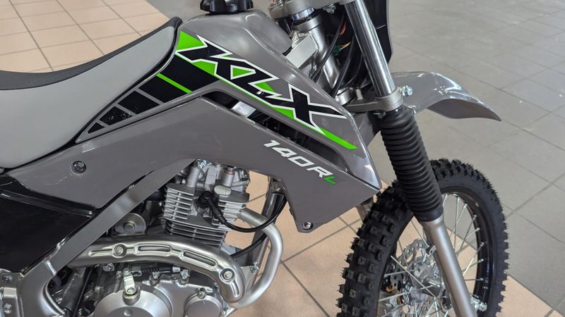 2025 Kawasaki KLX 140R L BATTLE GRAYImage 8