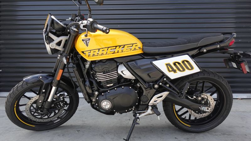 New 2027 Triumph Street Tracker 400 
