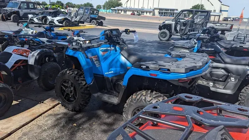 2024 Polaris SPORTSMAN 570 TRAIL ELECTRIC BLUEImage 2