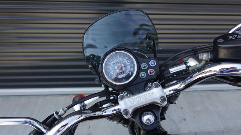 Used 2008 Triumph Bonneville Black Engine Base 