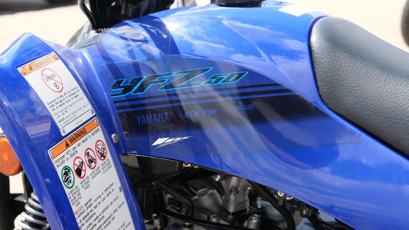 2025 Yamaha YFZ50 TEAM BLUEImage 12