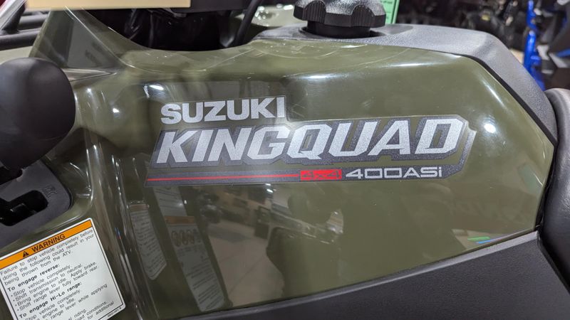 2024 Suzuki KINGQUAD 400 ASIImage 5