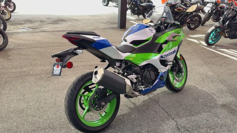 Used 2024 Kawasaki Ninja 500 40TH ANNIV. Image 4