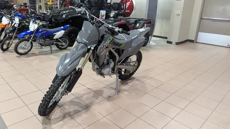 2025 Kawasaki KLX 300 BATTLE GRAYImage 3