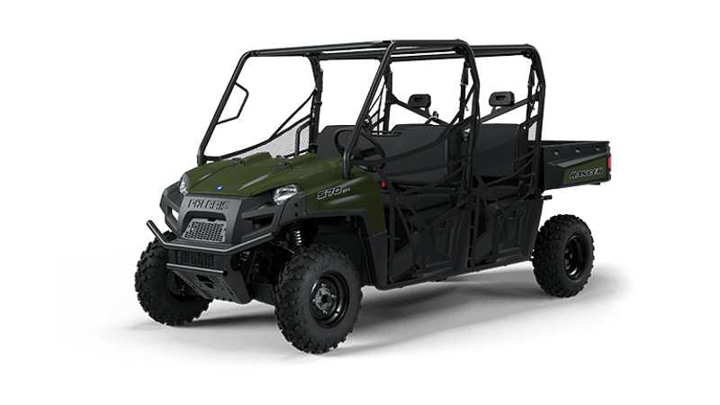 NEW 2025 POLARIS RANGER CREW 570 FULLSIZE SAGE GREEN Image 1