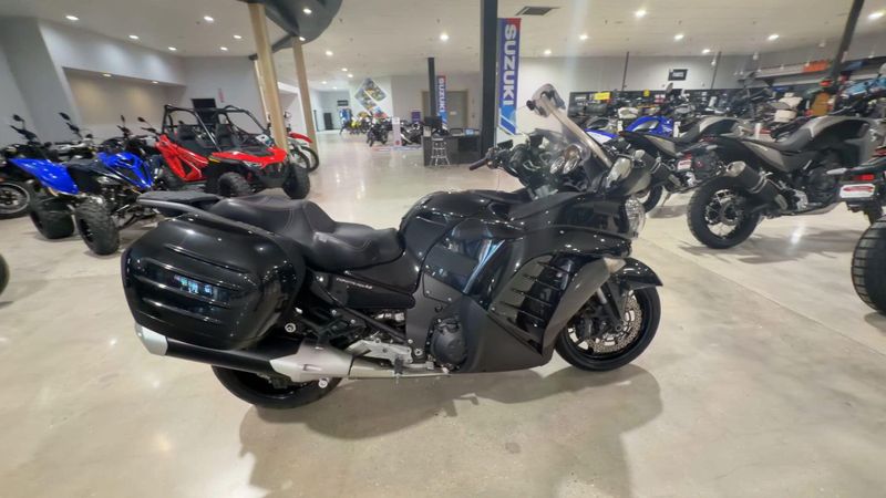 Used 2015 Kawasaki CONCOURS 14 ABS  in a BLACK exterior color. Victorville Del Amo Motorsports 760-241-7387 delamomotorsportsofvictorville.com 
