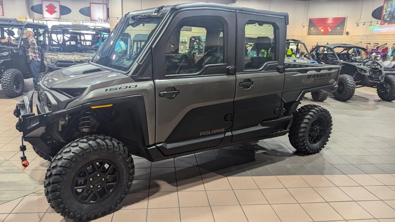 2025 Polaris RANGER CREW XD 1500 NORTHSTAR EDITION ULTIMATE TITANIUM METALLIC GLOSSImage 4