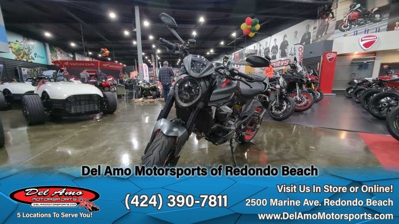 2023 Ducati MONSTER PLUS  in a AVIATOR GREY exterior color. Del Amo Motorsports of Redondo Beach (424) 304-1660 delamomotorsports.com 