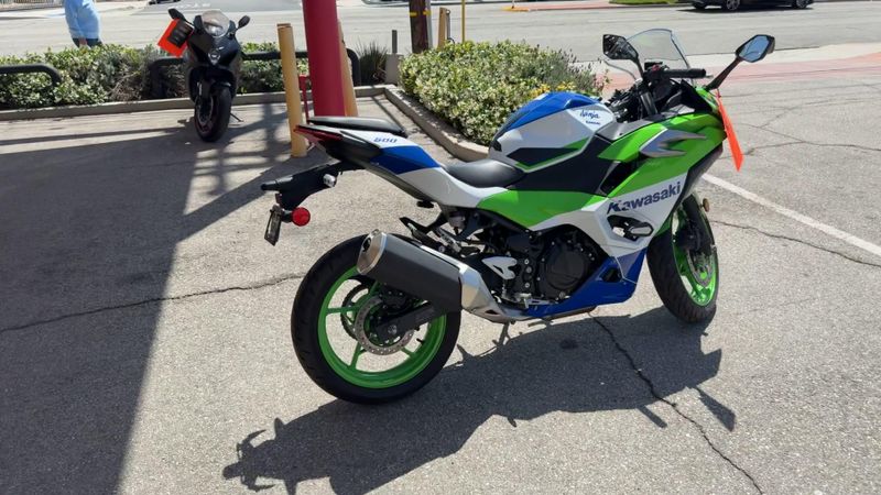 Used 2024 Kawasaki NINJA 500 40TH ANNIVERSARY Image 4