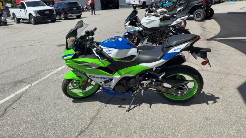 Used 2024 Kawasaki NINJA 500 40TH ANNIVERSARY Image 9
