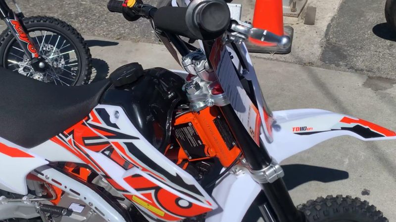 New 2025 Kayo TD110EFI Image 8