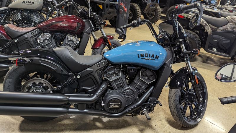 2024 INDIAN MOTORCYCLE SCOUT ROGUE ABS STORM BLUE 49STImage 1