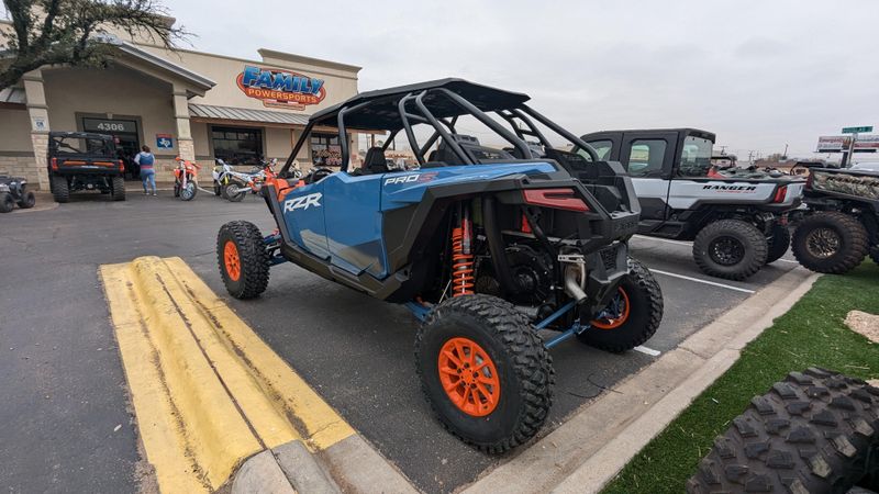 2025 Polaris RZR PRO S 4 ULTIMATE ORANGE RUST AND ZENITH BLUEImage 7